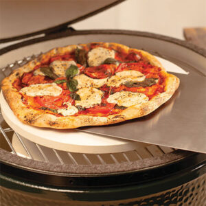 Big Green Egg - Pizza Stone Front