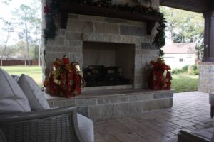 Creekstone Outdoor Living - Rustic Cabana with full Outdoor Kitchen & Living space - 6