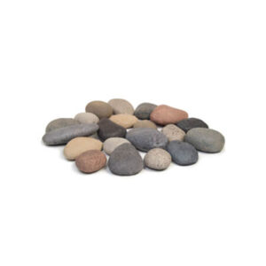 Real Fyre Contemporary River Rocks - Assorted