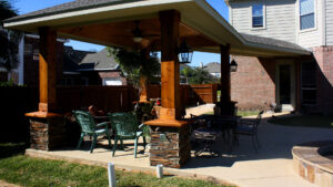 Covered Patio and Outdoor Living Space