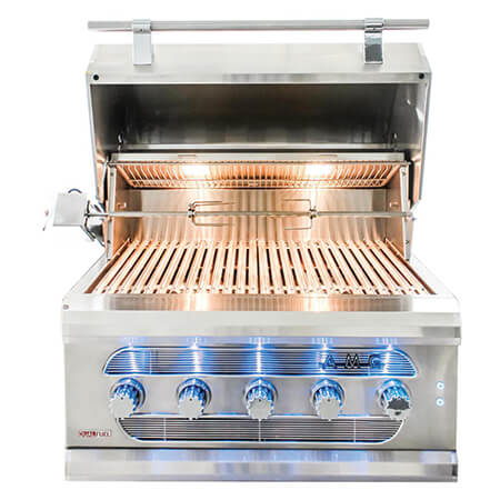 American Muscle 36 inch Grill - Open Lights